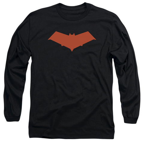 Batman/red Hood-l/s Adult 18/1-black