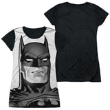 Junior Cap Sleeve 100% Poly Black Back