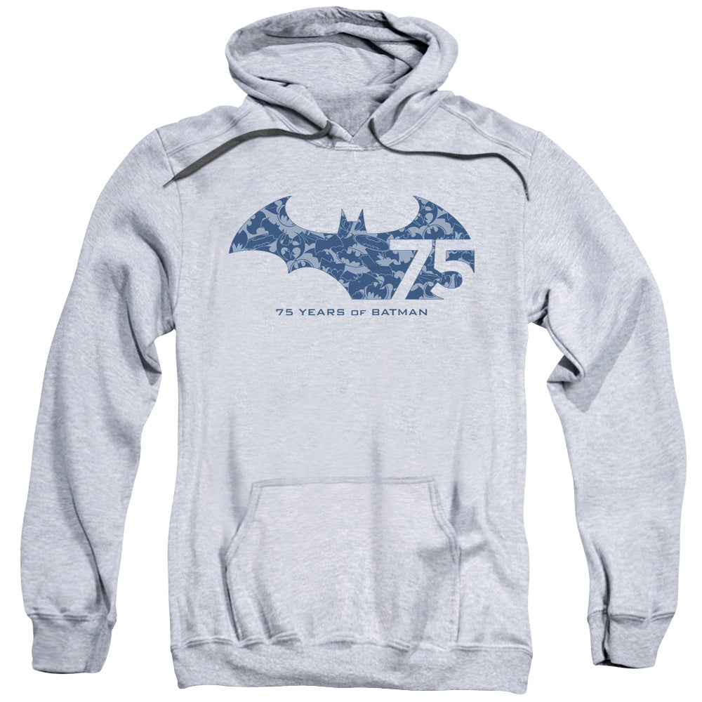 Batman/75 Year Collage-adult Pull-over Hoodie-athletic Heather
