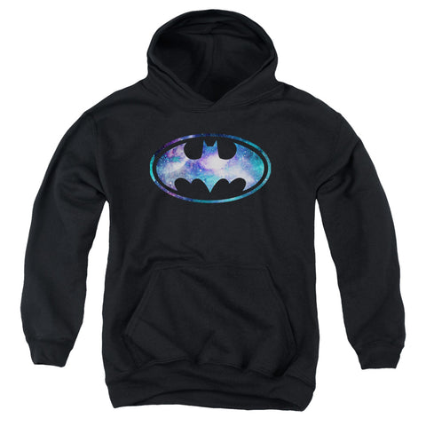 Batman/galaxy 2 Signal-youth Pull-over Hoodie-black