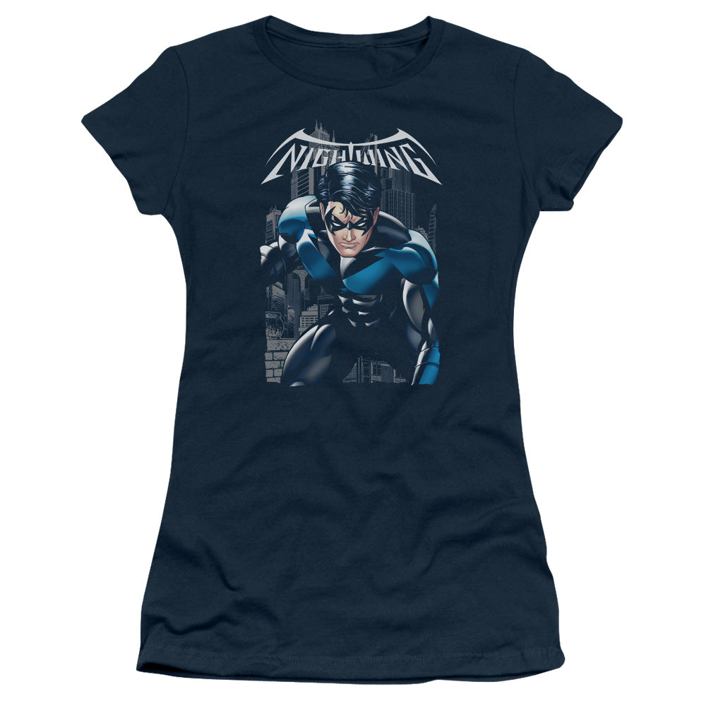 Juniors Sheer Cap Sleeve