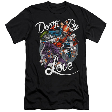 Batman/death By Love-s/s Adult 30/1-black