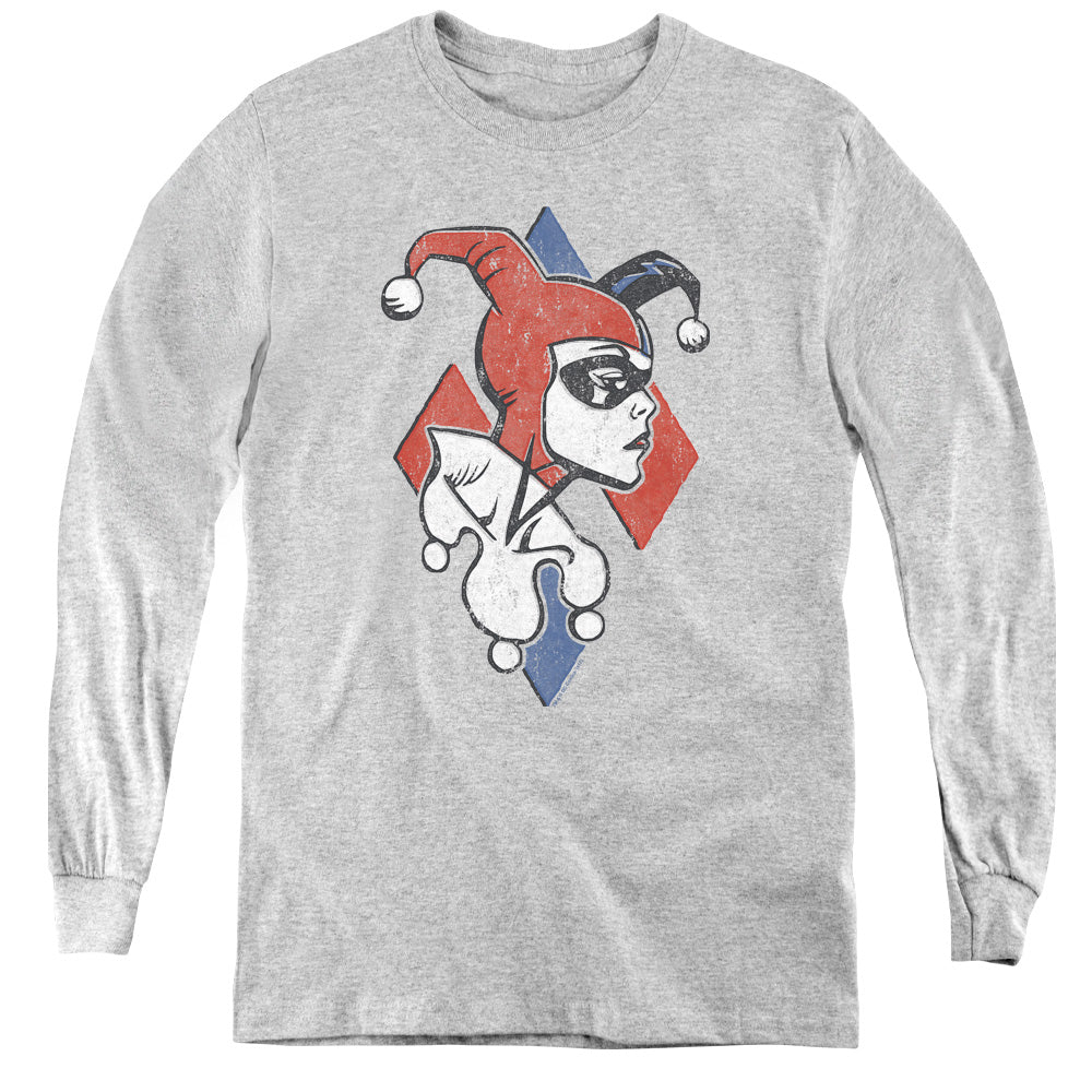 Batman/profiling-youth Long Sleeve Tee-athletic Heather
