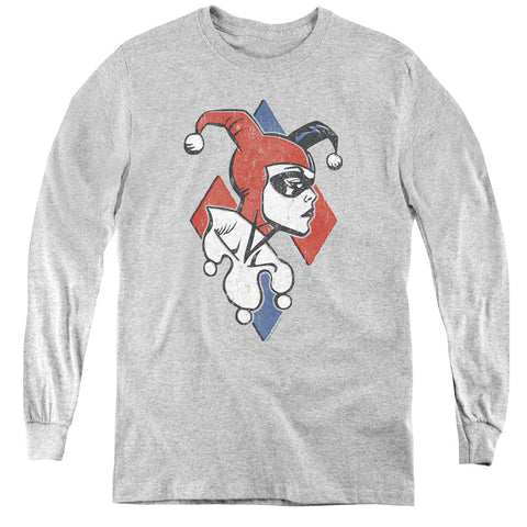 Batman/profiling-youth Long Sleeve Tee-athletic Heather