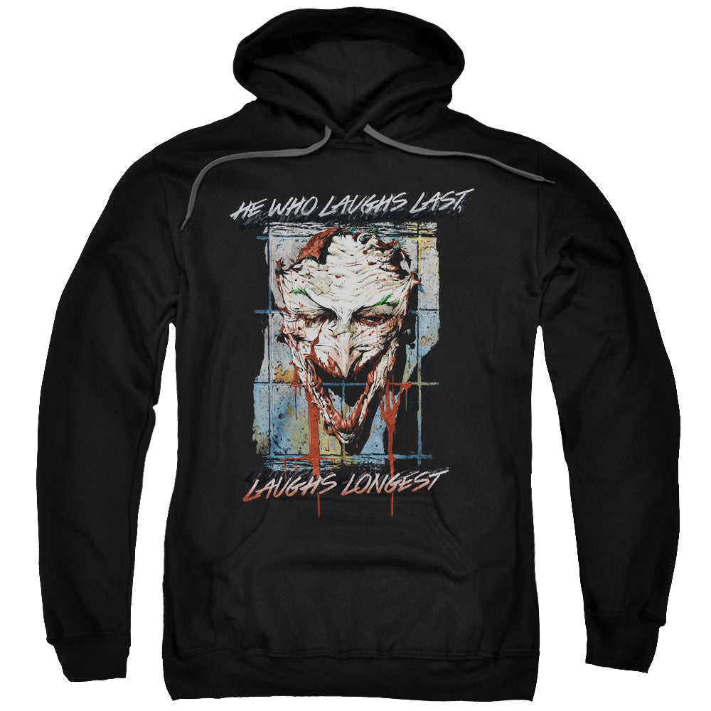 Batman/just For Laughs-adult Pull-over Hoodie-black
