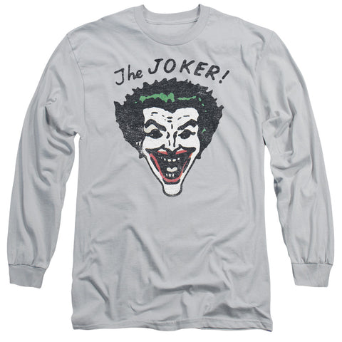 Batman/retro Joker-l/s Adult 18/1-silver