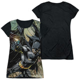Junior Cap Sleeve 100% Poly Black Back
