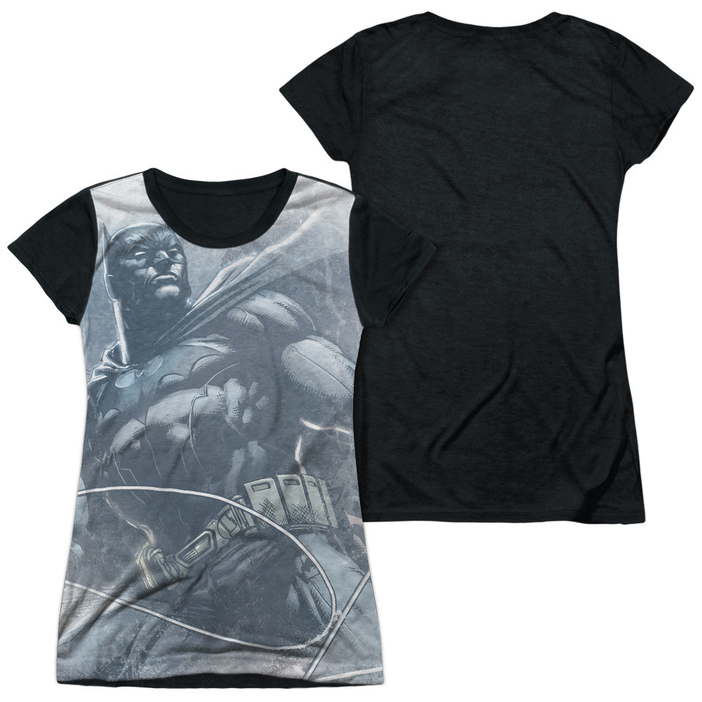 Junior Cap Sleeve 100% Poly Black Back