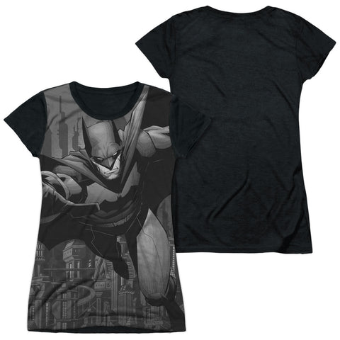 Junior Cap Sleeve 100% Poly Black Back