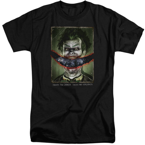 Batman Aa/split Lip-s/s Adult Tall-black