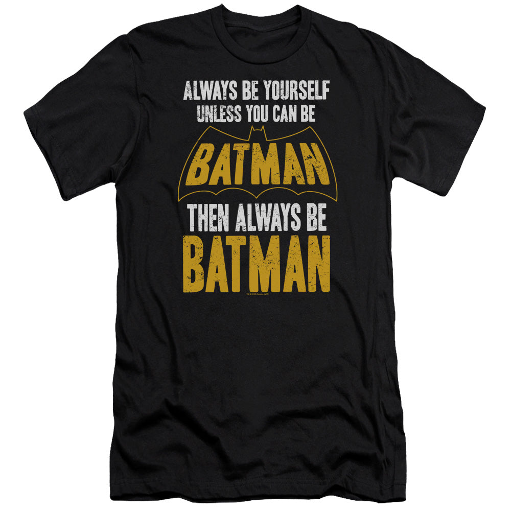 Batman/be Batman-premuim Canvas Adult Slim Fit 30/1-black