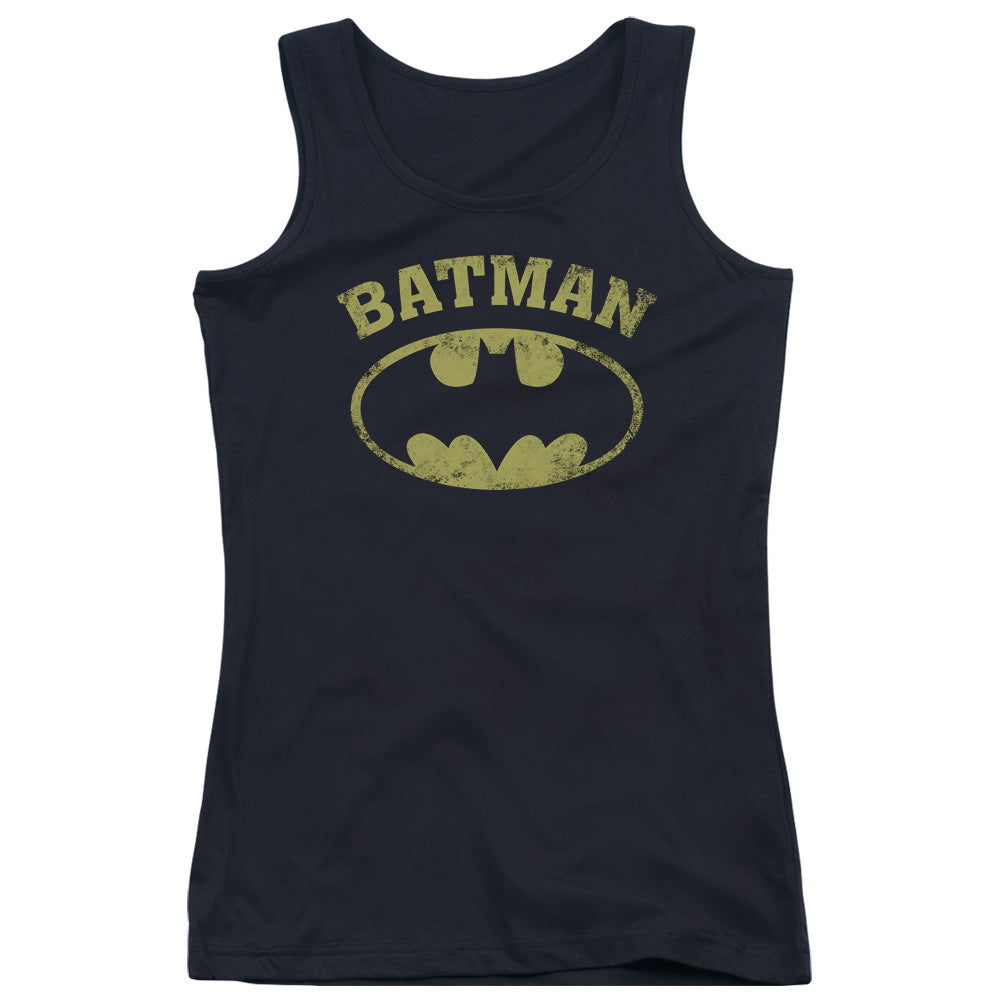 Batman/over Symbol-juniors Tank Top  -black