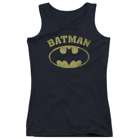 Batman/over Symbol-juniors Tank Top  -black