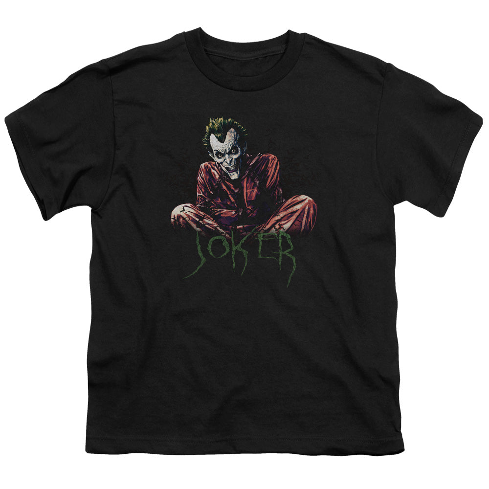 Batman/straight Jacket-s/s Youth 18/1-black