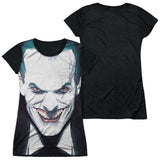 Junior Cap Sleeve 100% Poly Black Back