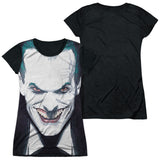 Junior Cap Sleeve 100% Poly Black Back