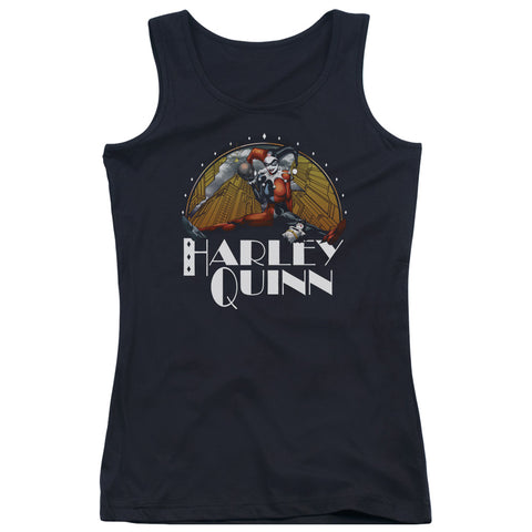 Batman/play Date-juniors Tank Top  -black