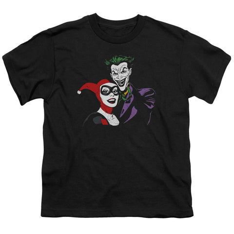 Batman/joker & Harley-s/s Youth 18/1-black