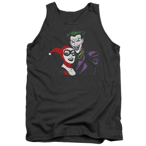 Batman/joker & Harley-adult Tank-charcoal