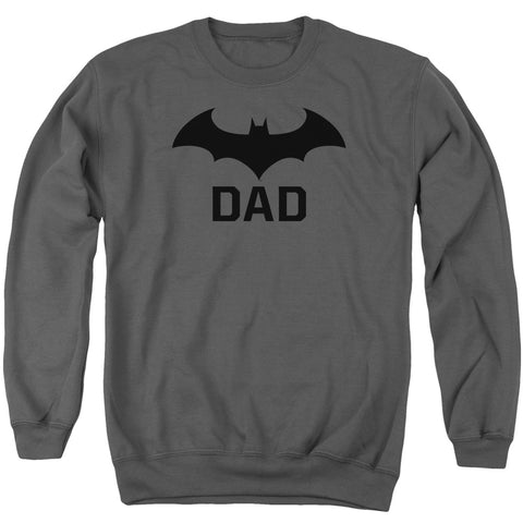 Batman/hush Dad - Adult Crewneck Sweatshirt - Charcoal