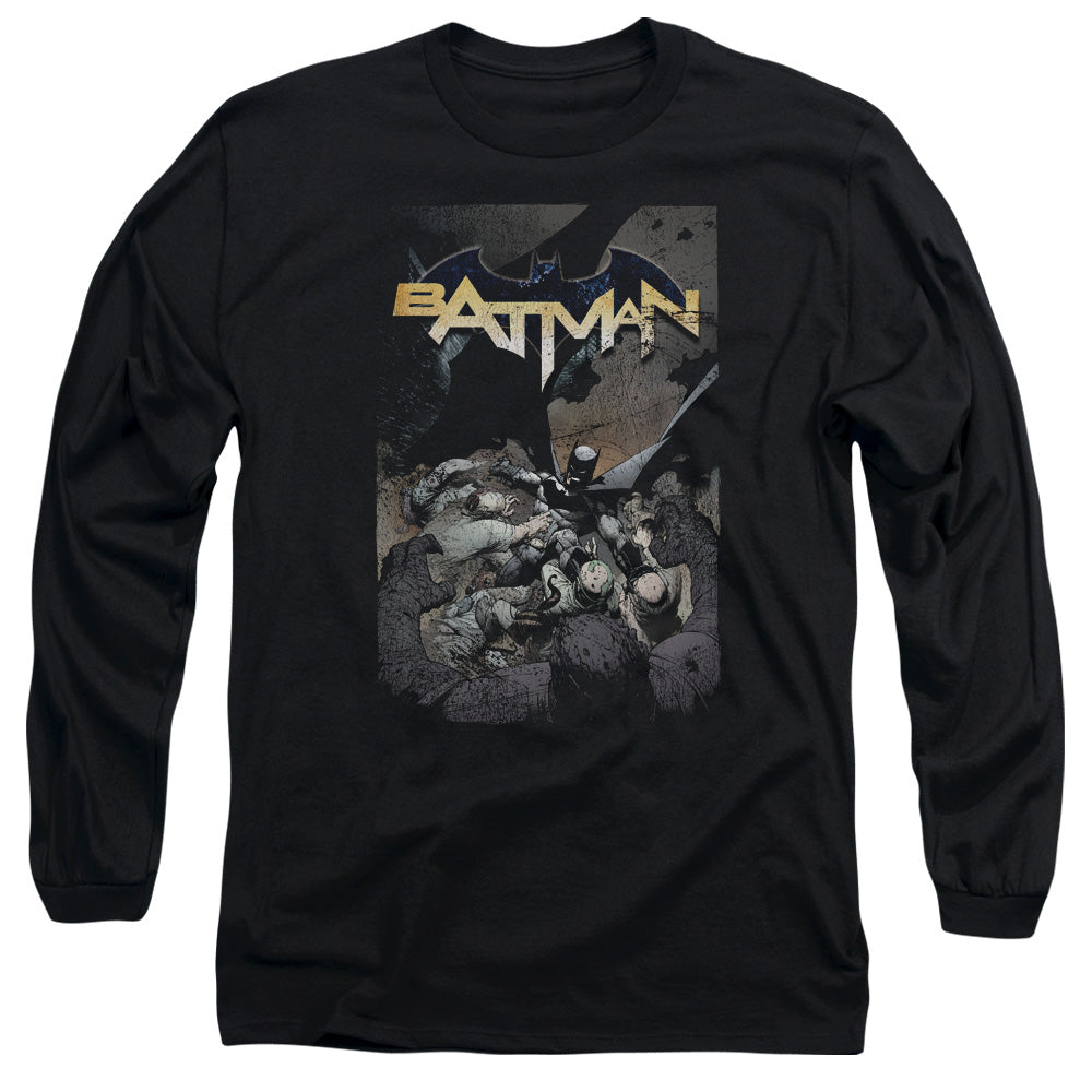 Batman/batman One-l/s Adult 18/1-black