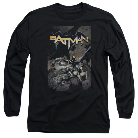 Batman/batman One-l/s Adult 18/1-black