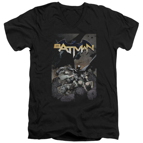 Adult Slim Fit V Neck