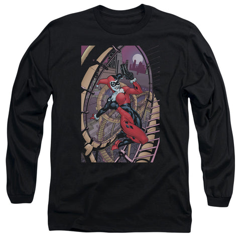 Batman/harley First-l/s Adult 18/1-black