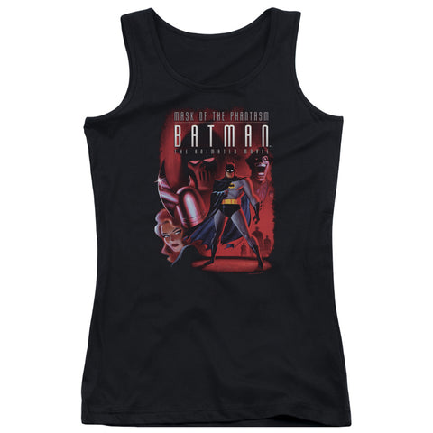 Batman/phantasm Cover-juniors Tank Top  -black