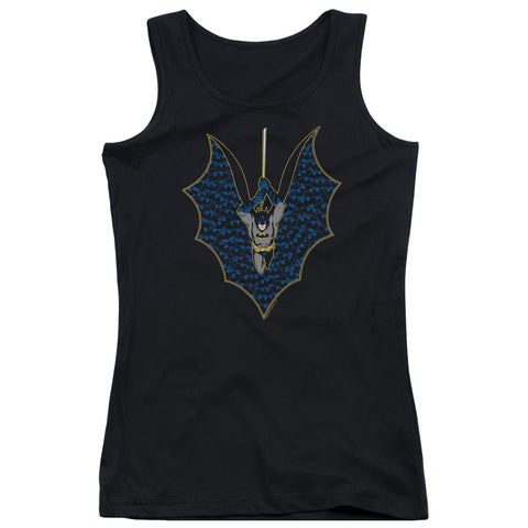Batman/bat Fill-juniors Tank Top  -black