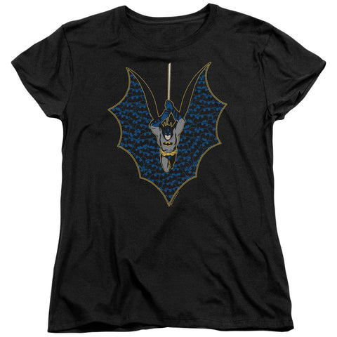 Batman/bat Fill-s/s Women's Tee-black