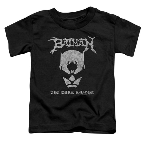 Batman/black Metal Batman-s/s Toddler Tee-black