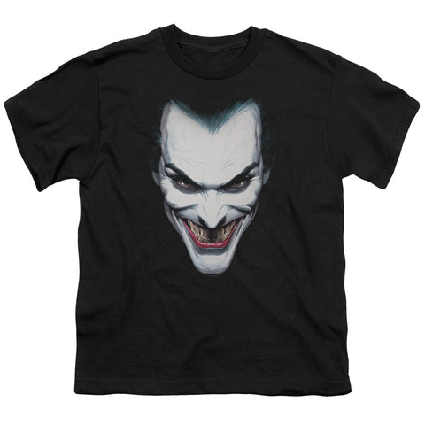 Batman/joker Portrait-s/s Youth 18/1-black