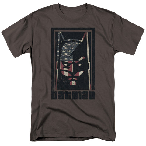 Batman/american Batman-s/s Adult 18/1-charcoal