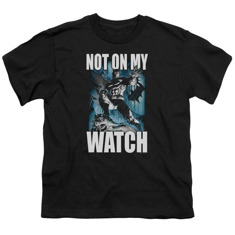 Batman/not On My Watch-s/s Youth 18/1-black