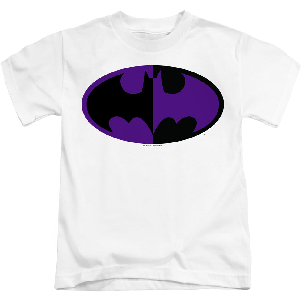Batman/split Symbol-s/s Juvenile 18/1-white