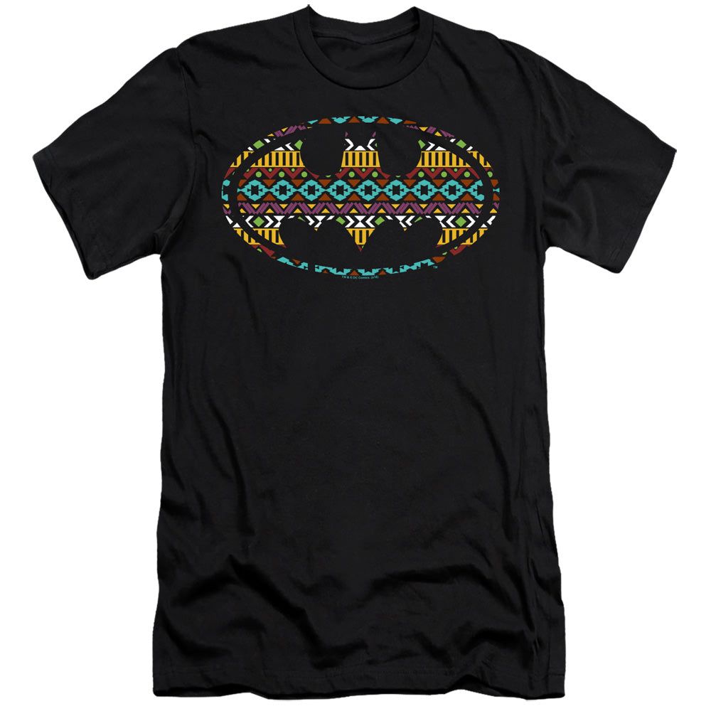 Batman/aztec Fill-s/s Adult 30/1-black