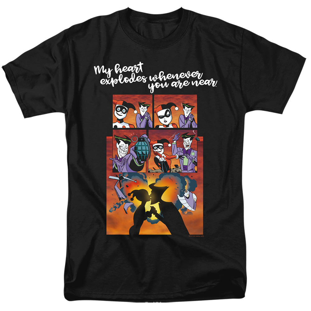 Batman/explode-s/s Adult 18/1-black
