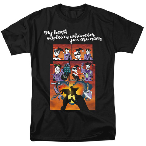 Batman/explode-s/s Adult 18/1-black