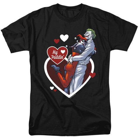 Batman/my Puddin-s/s Adult 18/1-black