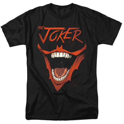 Batman/joker Bat Laugh-s/s Adult 18/1-black
