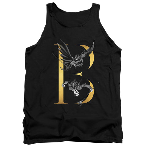 Batman/b-adult Tank-black