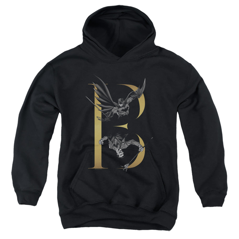 Batman/b-youth Pull-over Hoodie-black