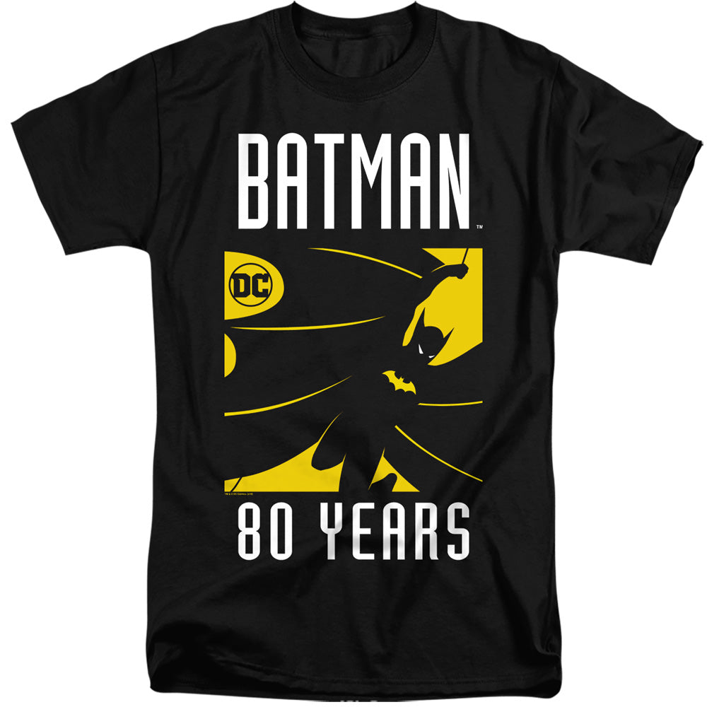 Batman/silhouette-s/s Adult Tall 18/1-black