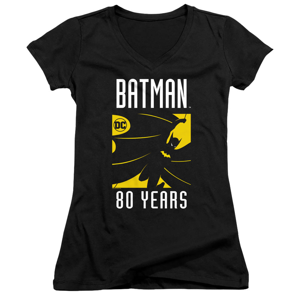 Batman/silhouette-junior V-neck-black
