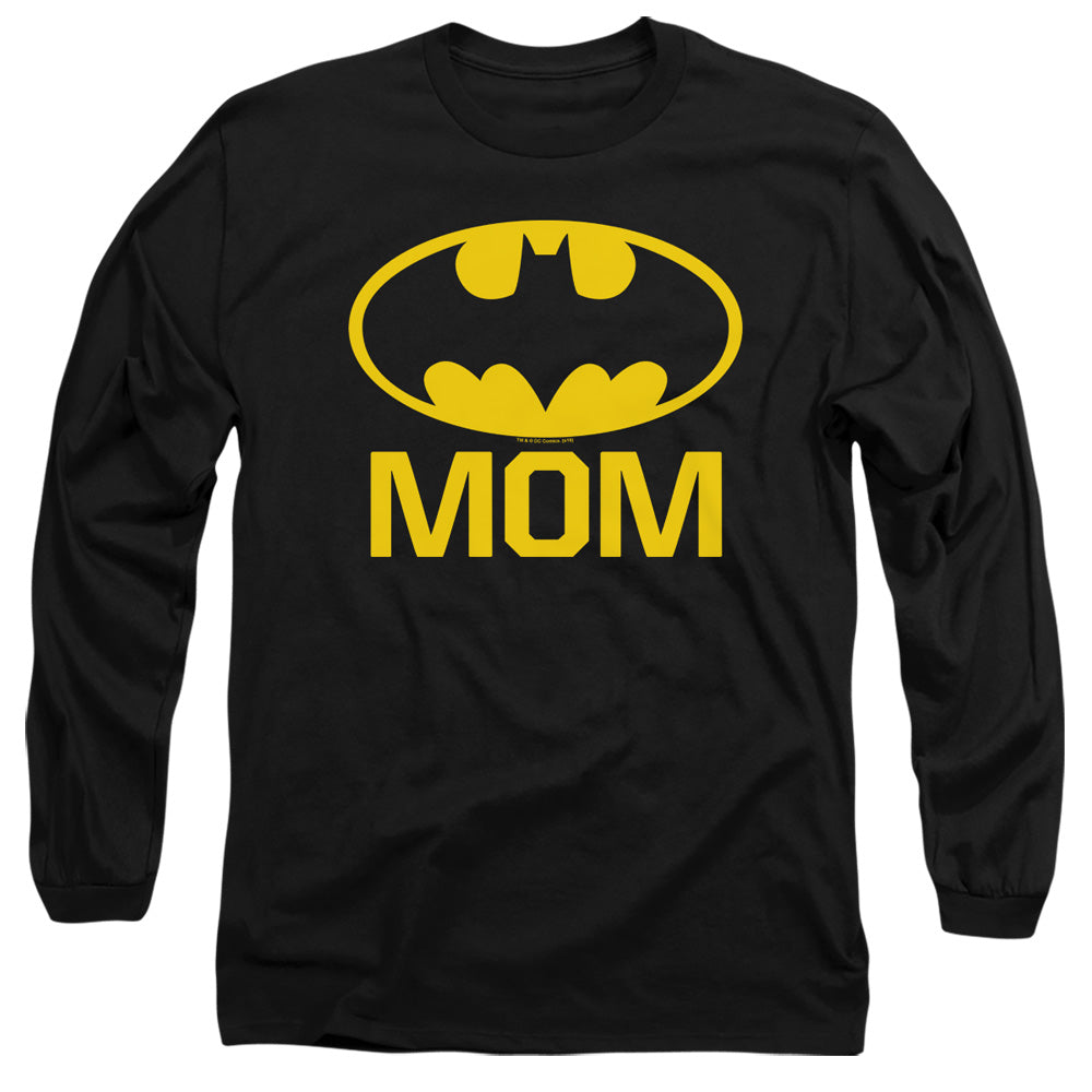 Batman/bat Mom-l/s Adult 18/1-black