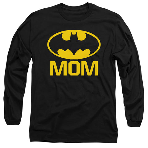 Batman/bat Mom-l/s Adult 18/1-black