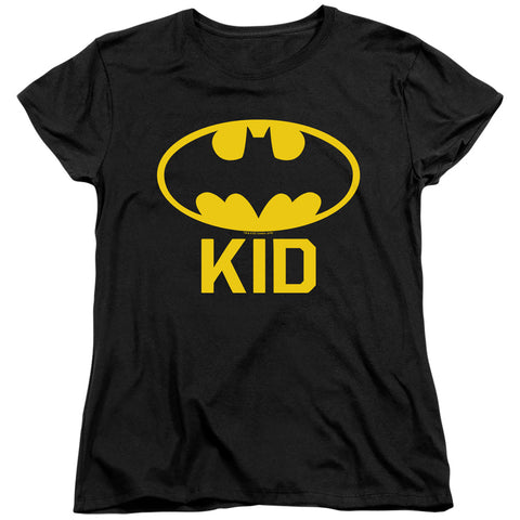 Batman/bat Kid-s/s Women's Tee-black
