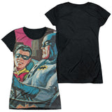 Junior Cap Sleeve 100% Poly Black Back