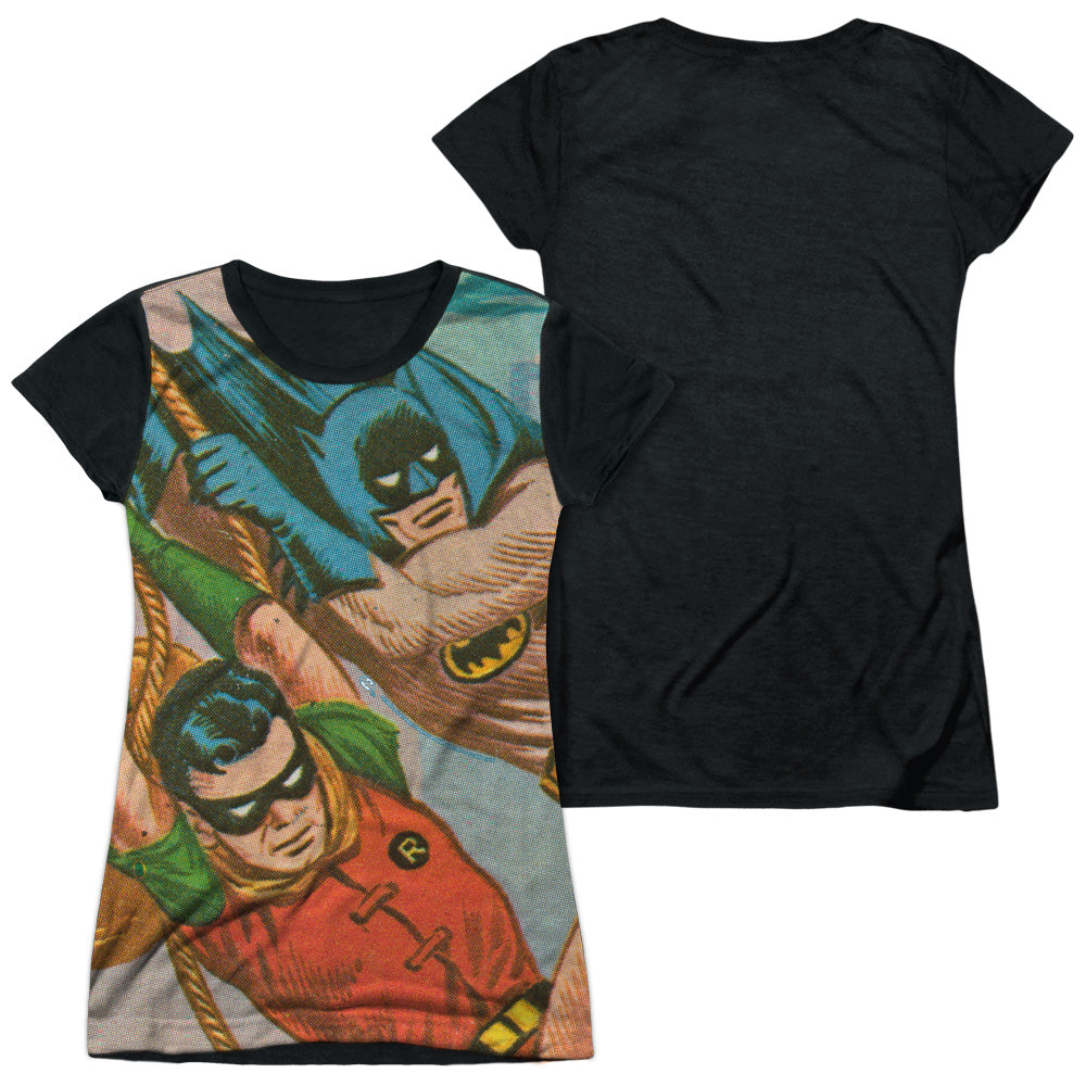 Junior Cap Sleeve 100% Poly Black Back